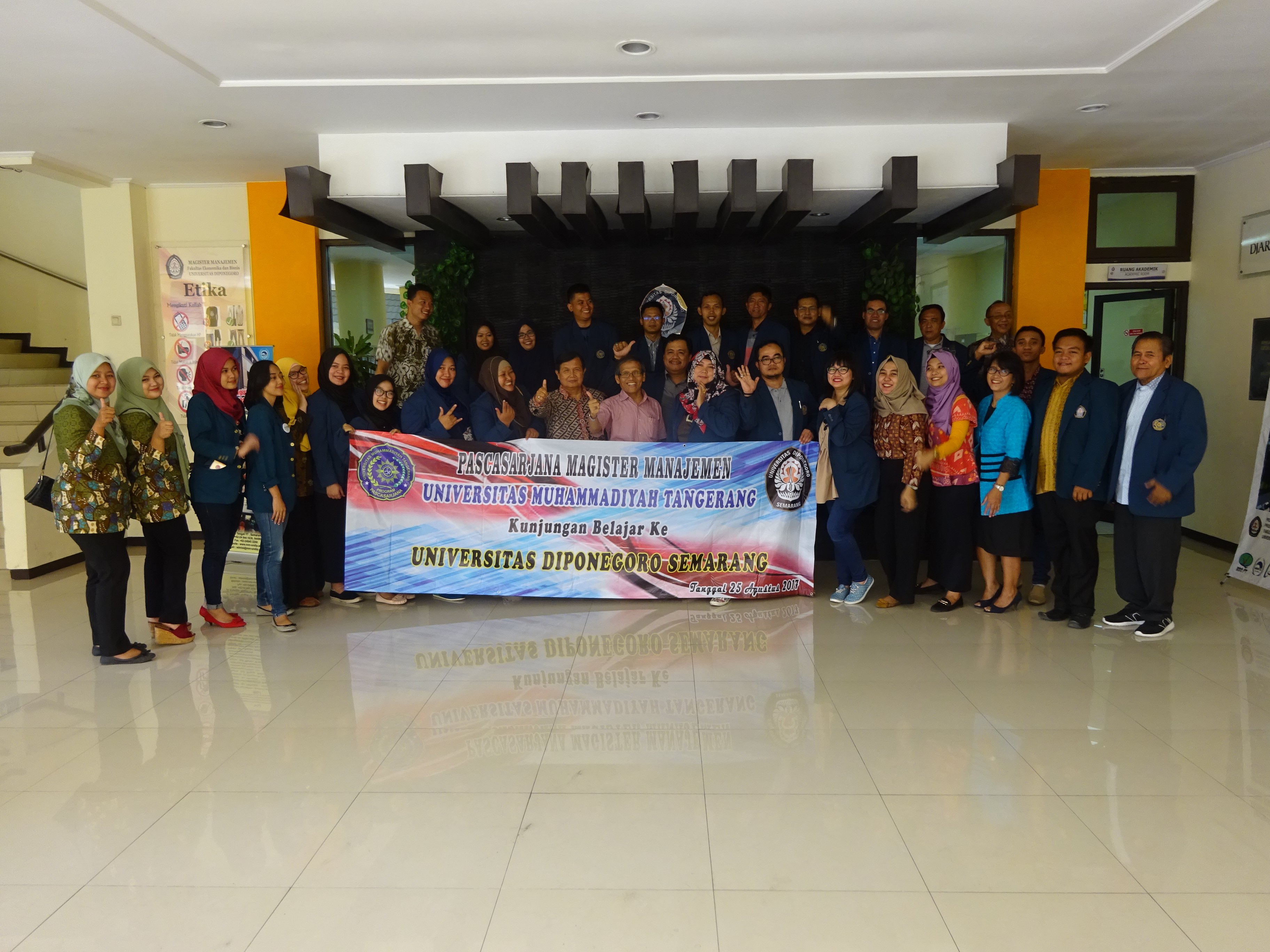 Kunjungan Belajar Magister Manajemen ke UNDIP Semarang